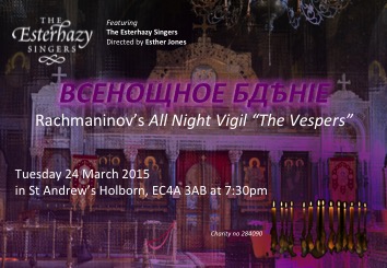 Rachmaninov’s Vespers